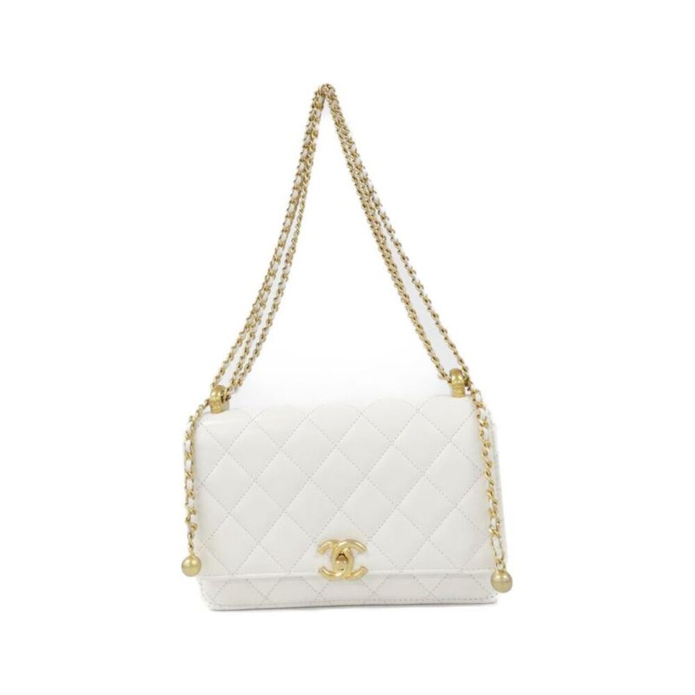 Chanel AP2289 Calfskin Chain Wallet